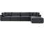 Commix Down Filled Overstuffed 5 Piece Sectional Sofa Set in Grey-171777415
