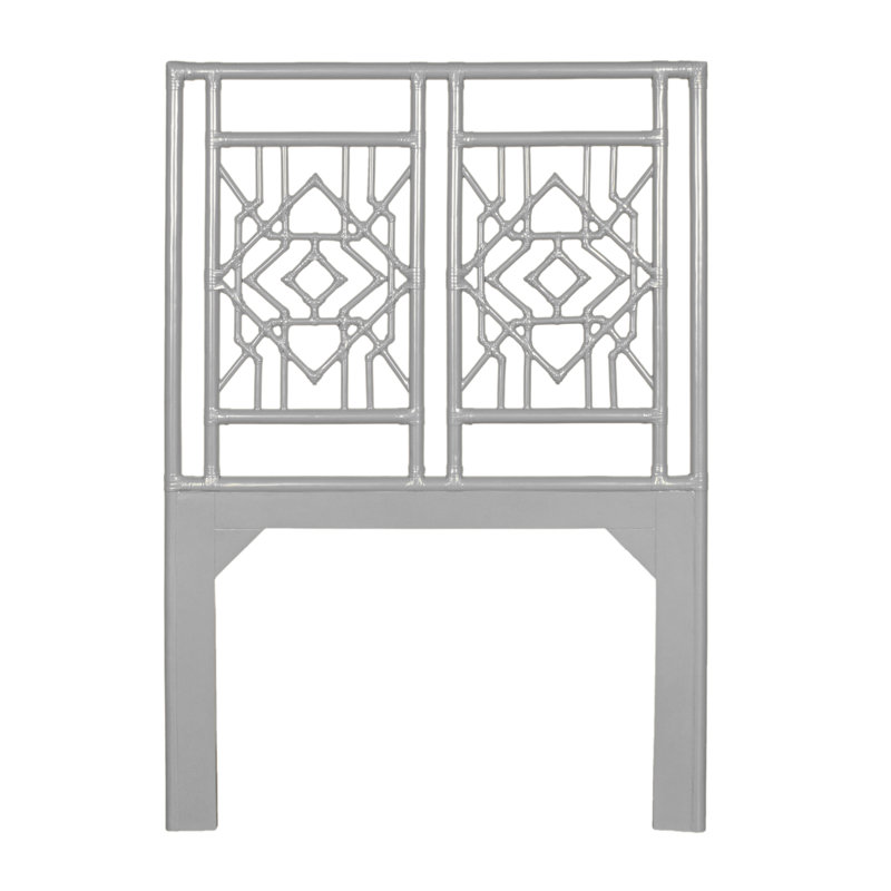Tulum Bed, Twin, Light Gray