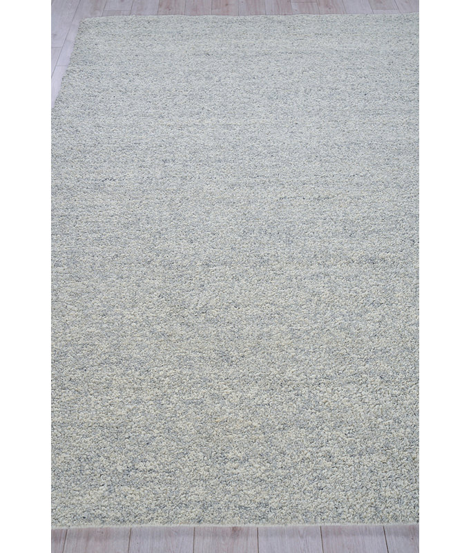 Ferretti Wool Area Rug in Ivory/Light Gray, Rectangle 8' x 10'