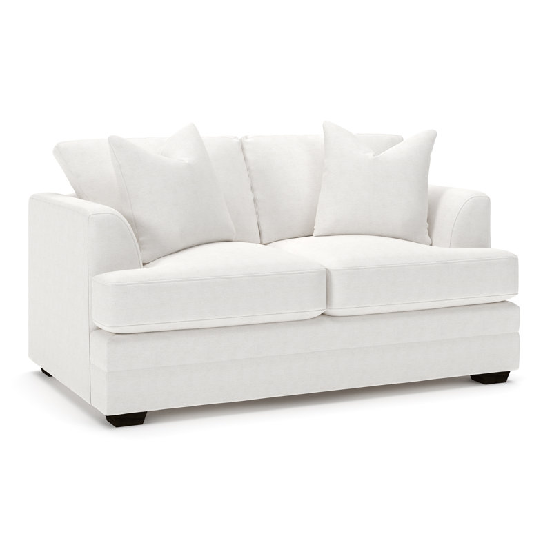Canapé Edan, Chenille Crypton® neige Nomad