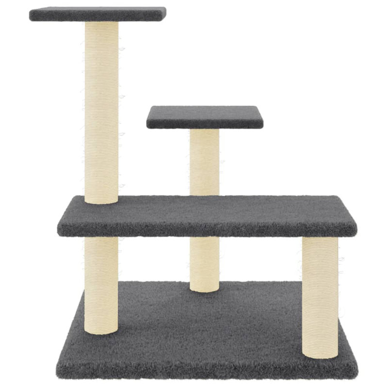 Wheaton 61cm H Cat Tree, Dark Grey
