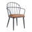 Abreha Faux Leather Upholstered Dining Chairs-895141760