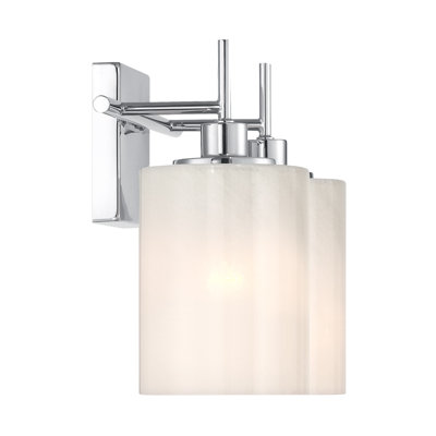 Omperkash 2-Light Bathroom Vanity Light in Chrome