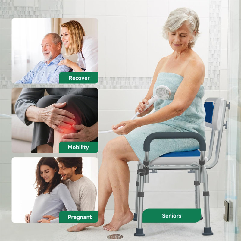 U-Shaped Shower Seat