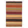 Striped Wool Hand Woven Area Rug