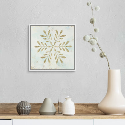 " Glistening Snowflake II " Painting Print