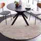 Cleodora Handmade Ivory/Dark Brown Rug