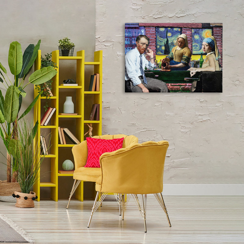 "Classic Paintings Gathered", art mural par Reinders, H 24 po x l 36 po