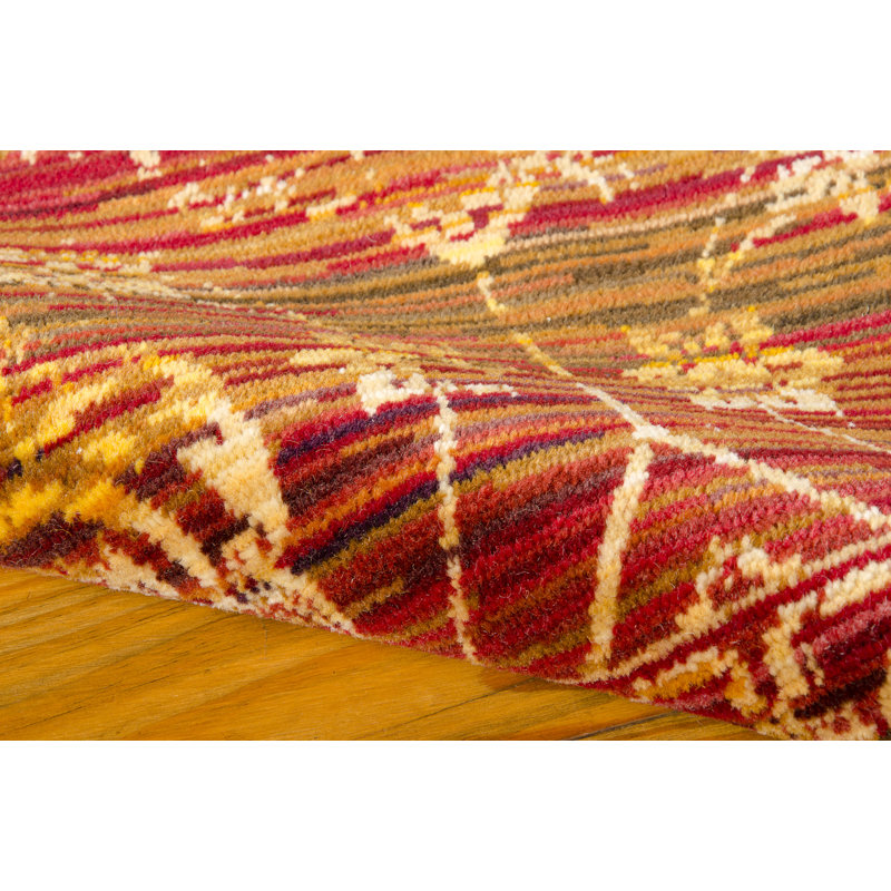 Gaspar Floral Indoor Rug, Rectangle 8'6" x 11'6"
