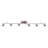 Core 55.13'' 6 -Light Rail Track Kit with Dimmable and Adjustable Head