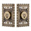 Nostalgic Warehouse Craftsman Plate Double Cylinder Deadbolt-748711515