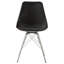 Chaises de salle à manger sans accoudoirs Lohmann blanches et chromées (ensemble de 2)-110098546