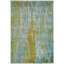 Tapis turquoise tissé à la machine Rizer-1213342879