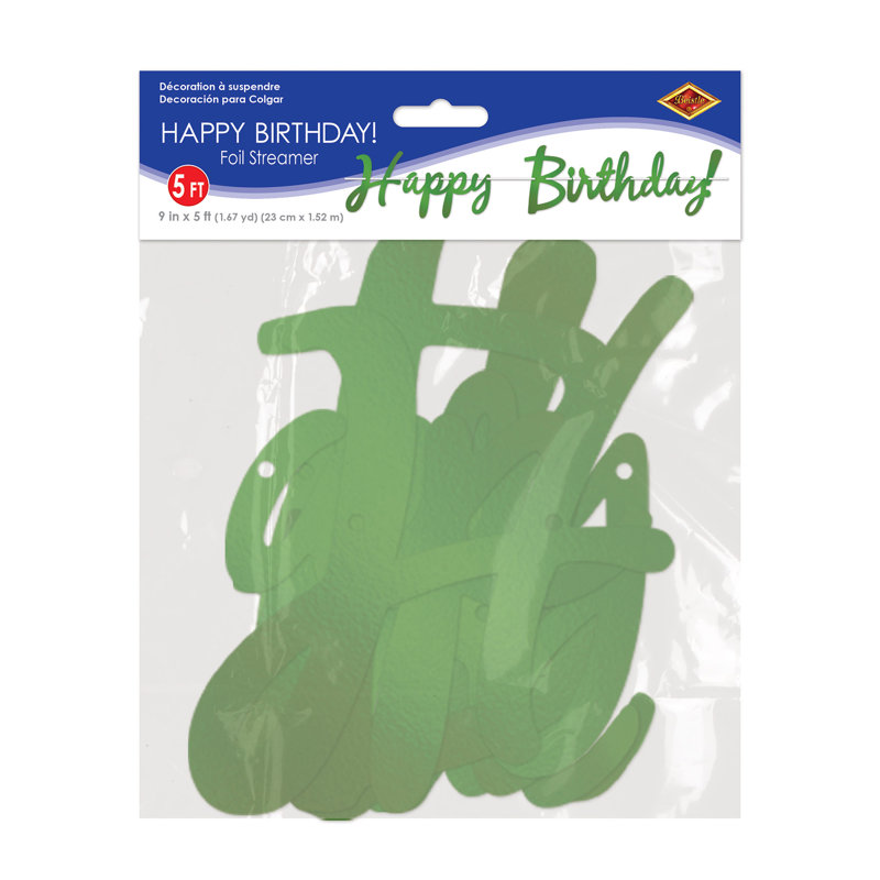 Banderole Foil Happy Birthday