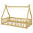 Tent-Shaped Teepee Bed With Safety Rails-156248337
