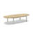 Oval Teak Outdoor Coffee Table-89194956
