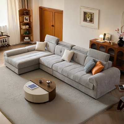 Canapé modulaire 3 pièces rembourré
