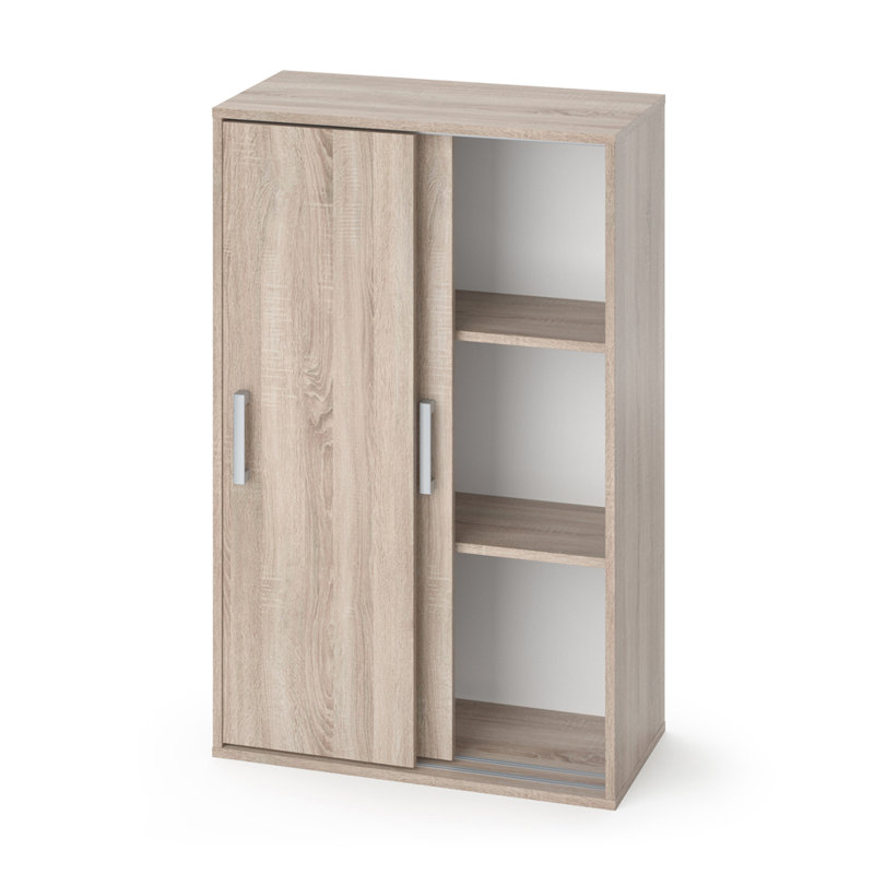 Fundy 2 Door Manufactured Wood Wardrobe, Brown