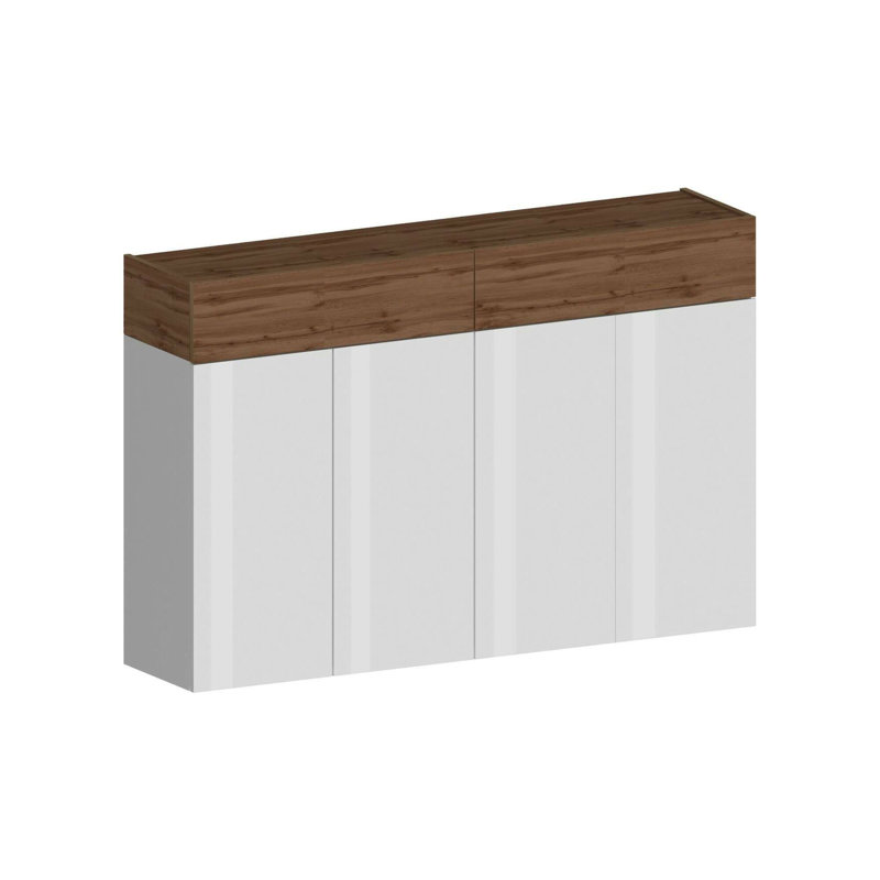 15 Pair Shoe Storage Cabinet, Beige