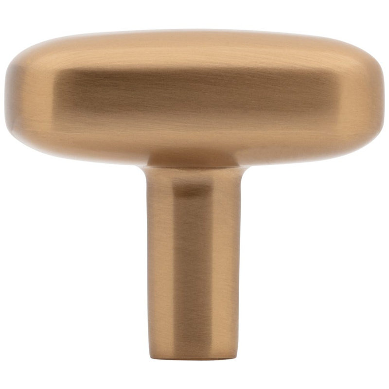 Loxley Oval Knob, Satin Bronze