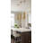 1-Light Gold Stainless Steel Rod Single Pendant