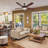 BCF52 Series 52" 5 - Blade Retractable Blades Ceiling Fan with Light Kit Included-34367468