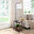 Zulfa 62" Dimmable Table Floor Lamp with USB & Type-C Port, End Table with Lamp for Living Room