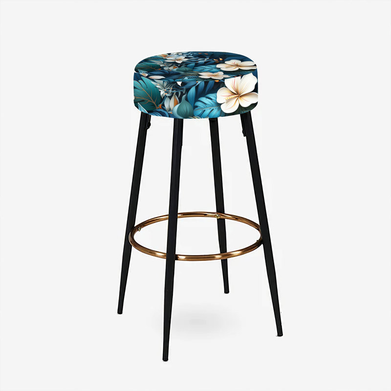 Ensemble de 2 tabourets de bar tropicaux Moody