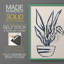 Marine Plant Sketches III - reproduction encadrée de qualité supérieure - prête à être accrochée - aucun clou requis - aucun clou requis-735465250-735465249