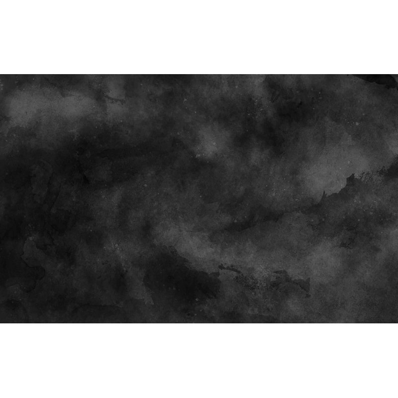 Murale pelez et collez de qualité supérieure - Texture noire abstraite, L 40 po x l 60 po