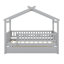 Lit maison avec lit gigogne-818125590