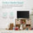 6-Cube Storage Organizer, 13.5in Shelf Opening, Bookcase, Display Shelf, Customizable w/ 3 Removable Back Panels-946160968-946161009