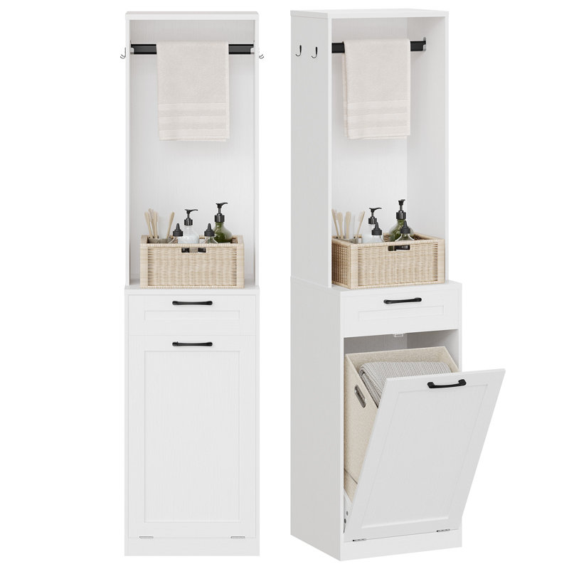 Particle Board / Chipboard Cabinet Laundry Hamper