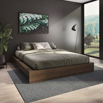 Zen Omega Platform Bed - Easy Assembly, No Box Spring Required