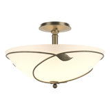 Leaf Semi Flush Mount