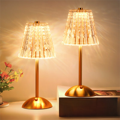 3 Way Dimmable Touch Control Crystal Table Lamp -  Mercer41, 2946AFA0F14A4D01B620BF724CE2D1CC