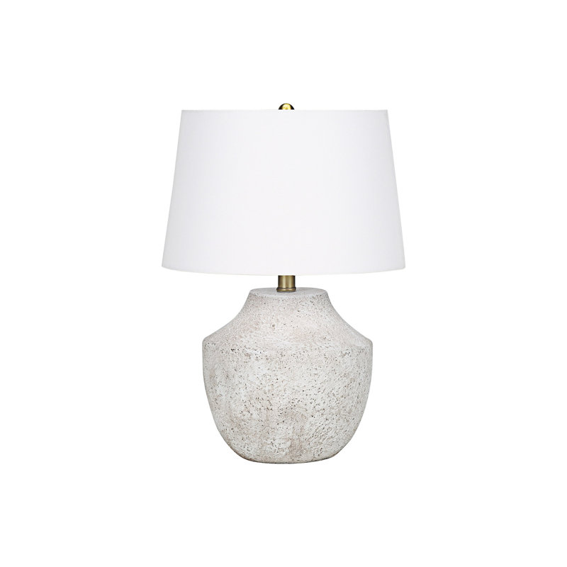 Lampe de table en béton