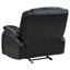 Fauteuil inclinable noir rembourré-1759513694