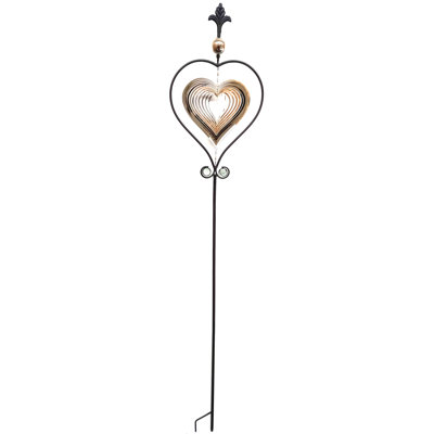 Abiola Metal Abstract Garden Stake