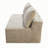 Compression Sofas, Camel Corduroy Compact Modern Loveseat for Home