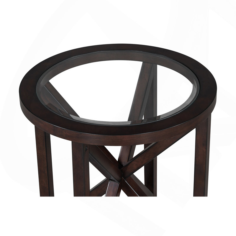 Table basse Mid-Century Elegance, Cherry