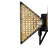 Machina 1-Light Wall Sconce - Matte Black/Sulihiya