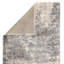 Tapis abstrait gris et bleu Benziger-1074096143