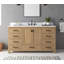 Cala 61'' W Double Stone Vanity Top