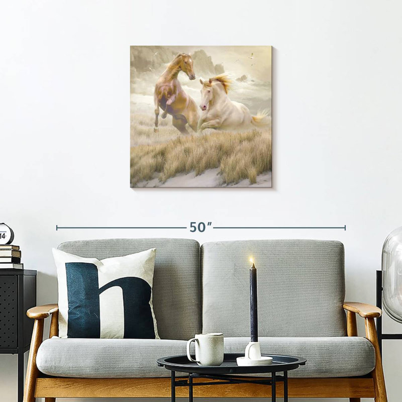 Crowle Equine Exuberance, 24" H x 24" W