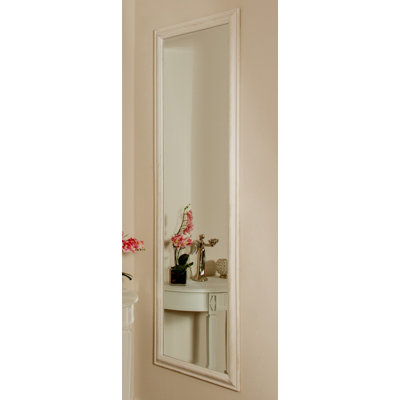 Wood Flat Wall Mirror