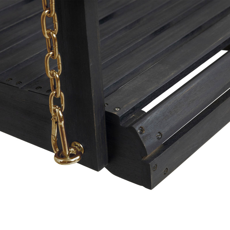TASmania Porch Swing, Gris foncé, 49.77"