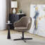 Fauteuil d'appoint pivotant Braylee-110665952-121839797