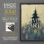 «Christmas Holiday Art DCCXLV», reproduction d'art encadrée - bois massif-864622958-864622959