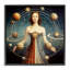 «Galactic Orbits Woman», estampe numérique, conception de Sasha-326411052-326411218